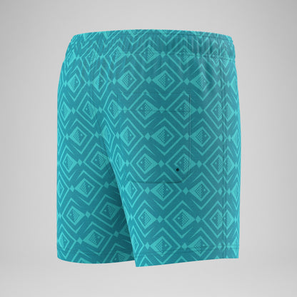 Speedo Boys Printed Swim Shorts Turquoise
