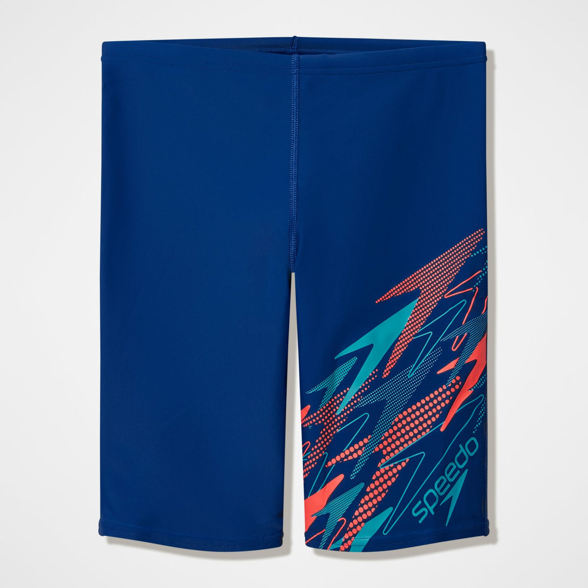 Speedo Boys Medley Logo Jammer Blue