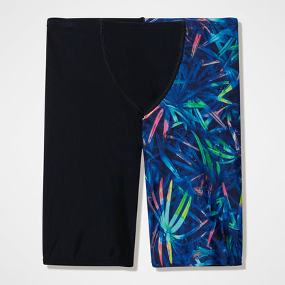 Speedo Boys Printed V-Cut Jammer Navy