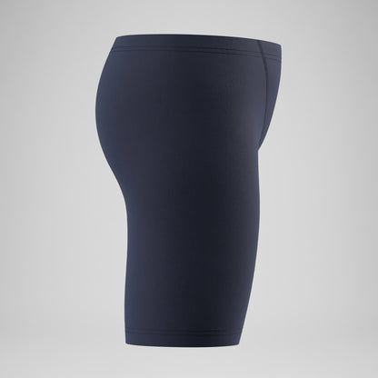 Speedo Boys Printed V-Cut Jammer Navy