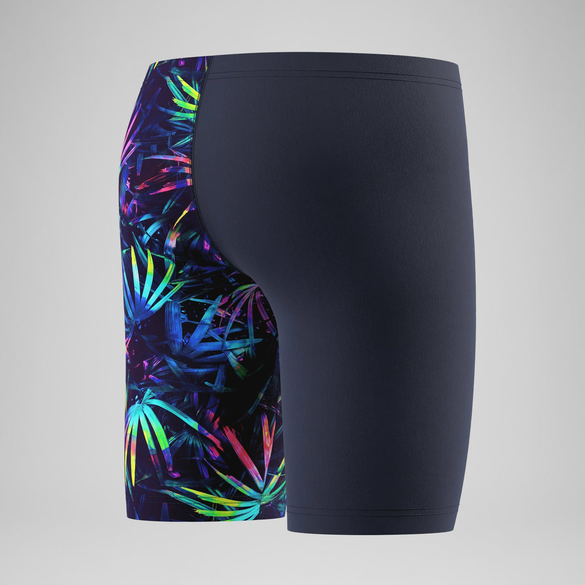 Speedo Boys Printed V-Cut Jammer Navy