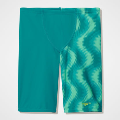 Speedo Boys Printed V-Cut Jammer Turquoise