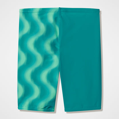 Speedo Boys Printed V-Cut Jammer Turquoise