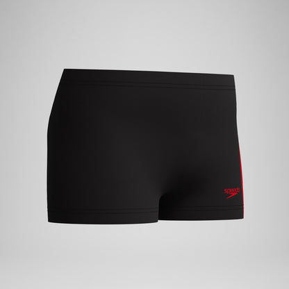 Speedo Boys Hyperboom Splice Aquashorts Black/Red