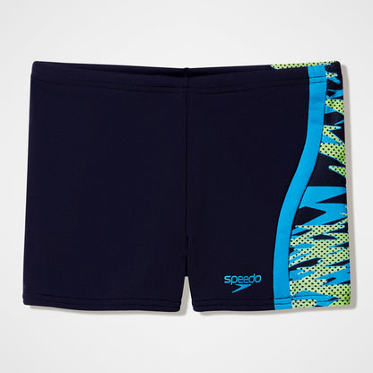 Speedo Boys Hyperboom Aquashorts Black/Blue