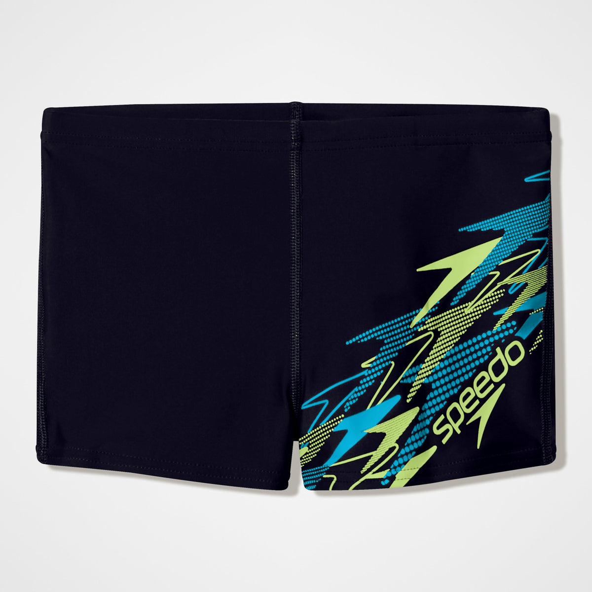 Speedo Boys Medley Logo Aquashorts Black/Green