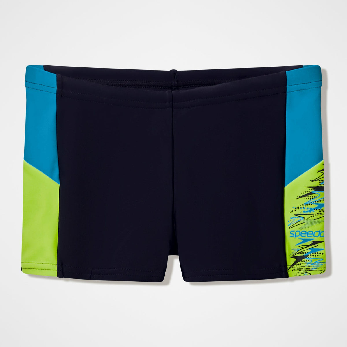 Speedo Boys Dive Aquashorts Black/Green