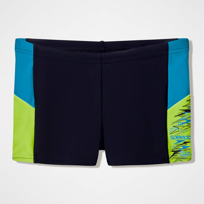 Speedo Boys Dive Aquashorts Black/Green