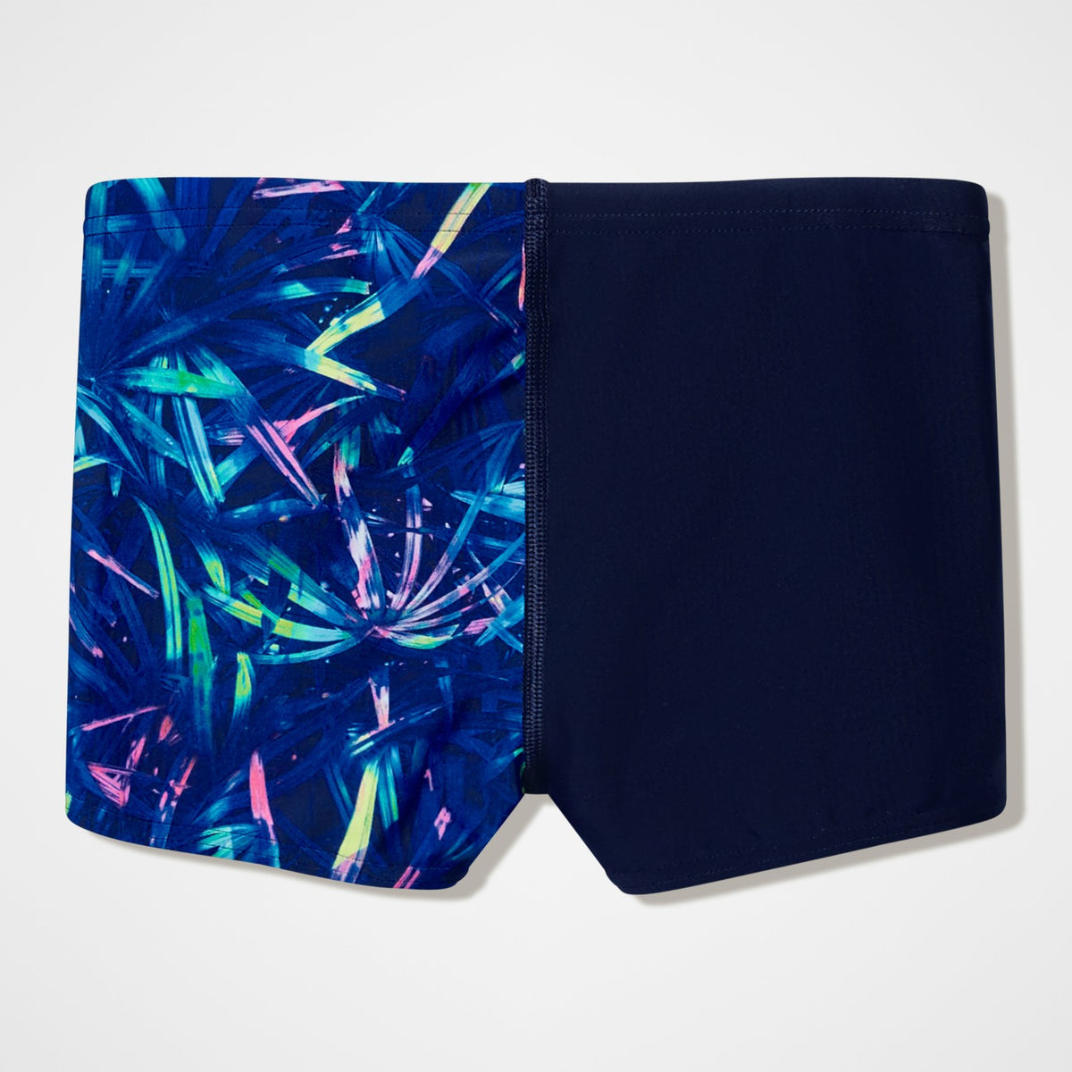 Speedo Boys Printed V-Cut Aquashorts Navy