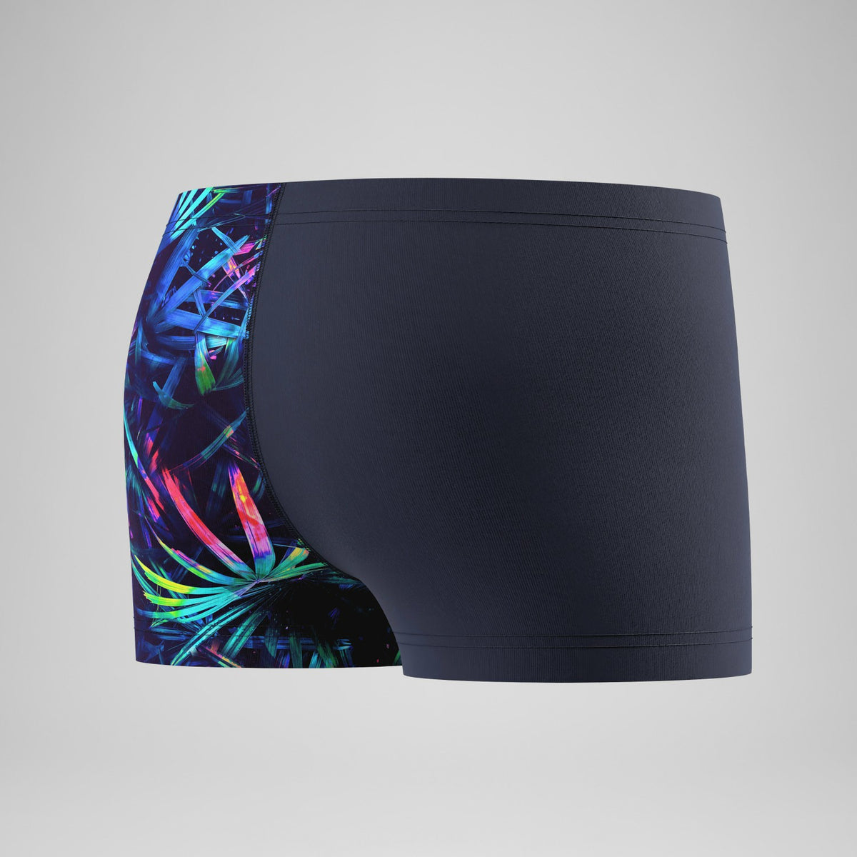 Speedo Boys Printed V-Cut Aquashorts Navy