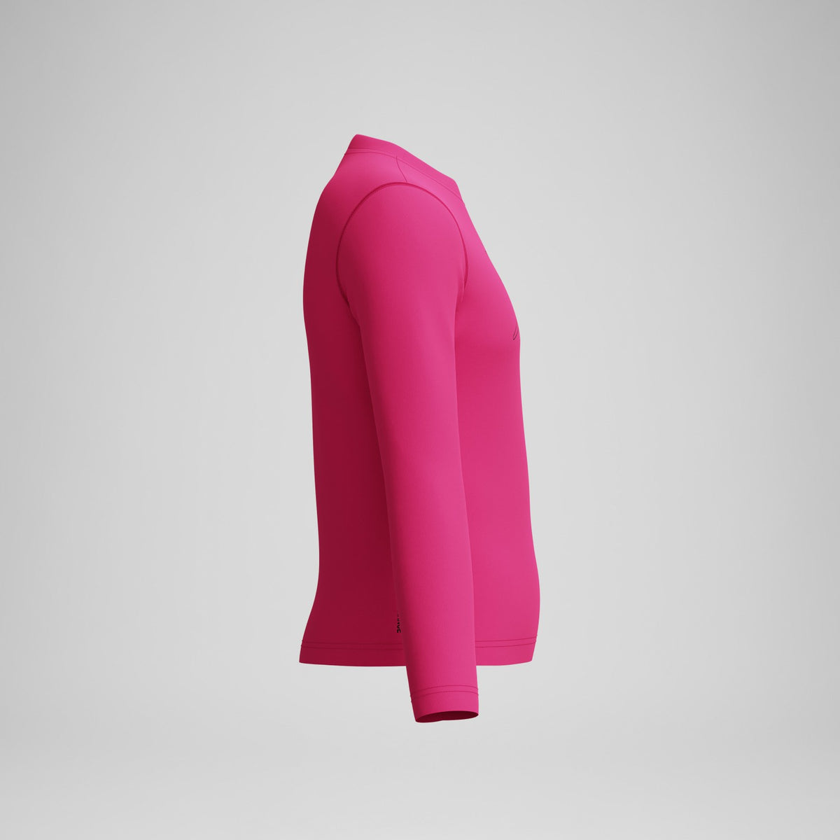 Speedo Junior Classic Logo Long Sleeve Rashguard Pink