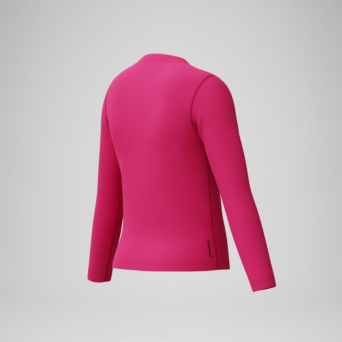Speedo Junior Classic Logo Long Sleeve Rashguard Pink