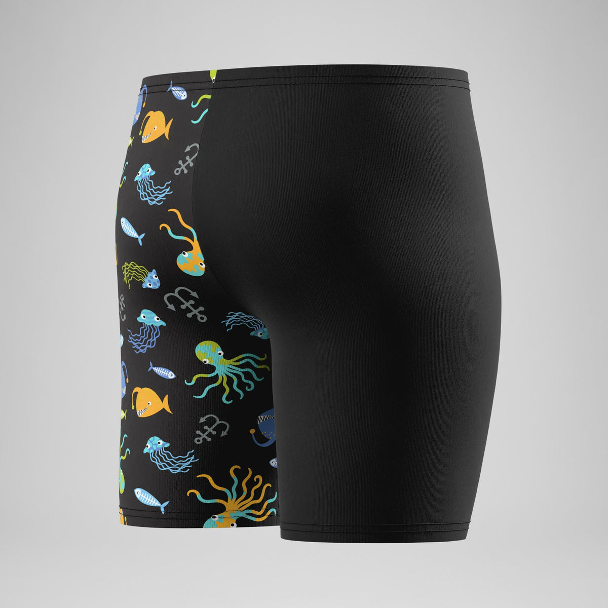 Speedo Infant Boys Printed Jammer Black
