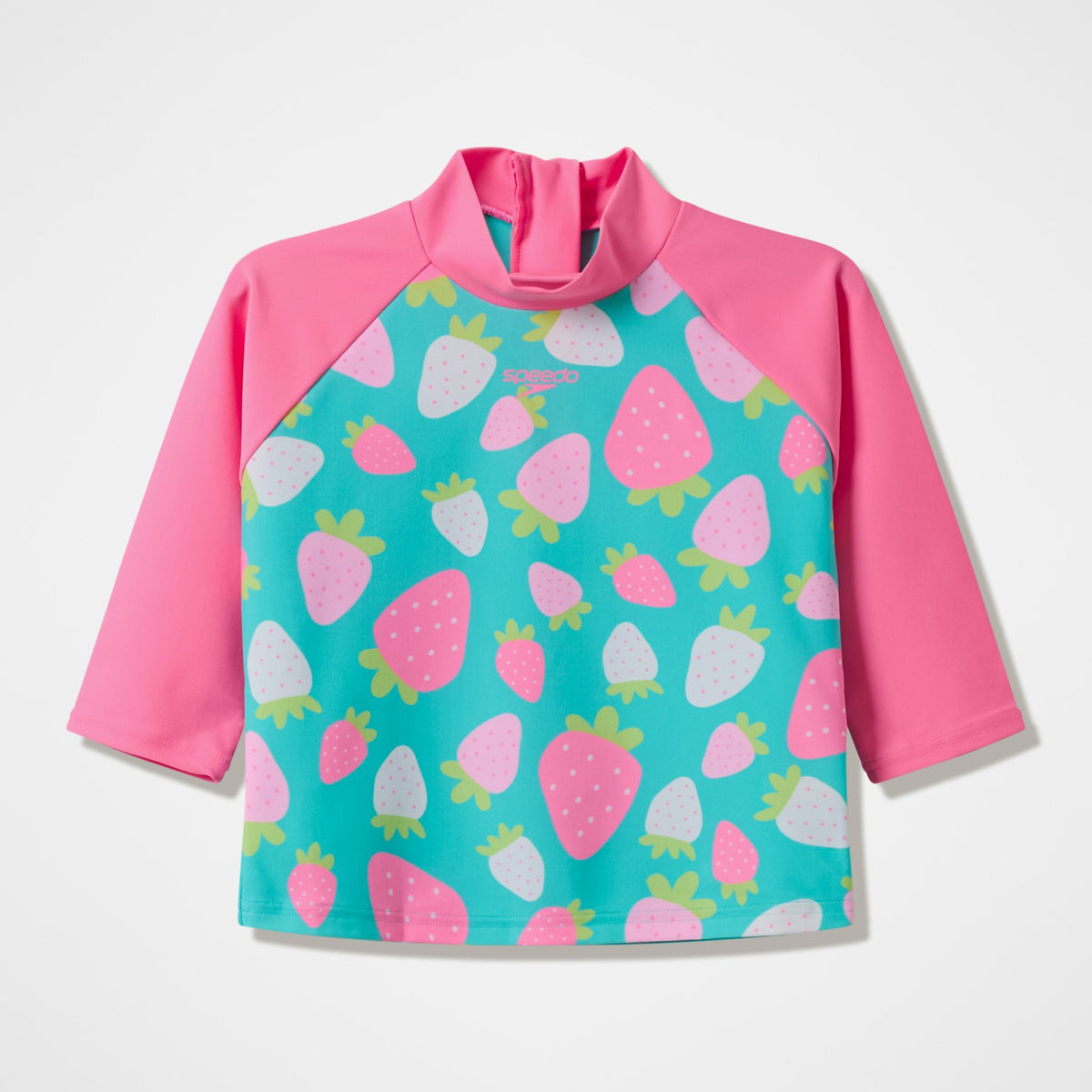 Speedo Infant Long Sleeve Printed Rashguard Aqua Breeze