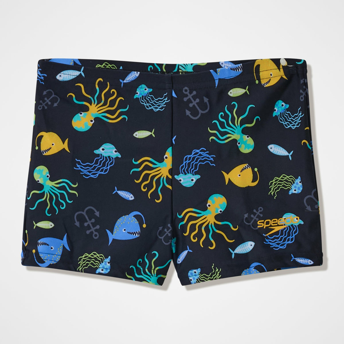 Speedo Infant Printed Aquashorts Black