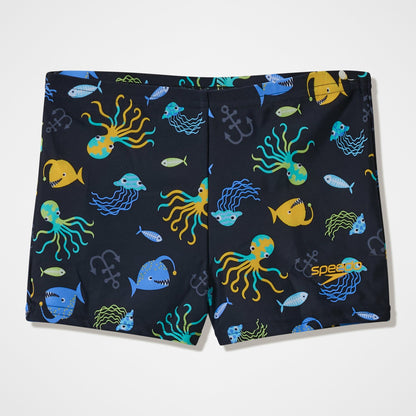 Speedo Infant Printed Aquashorts Black
