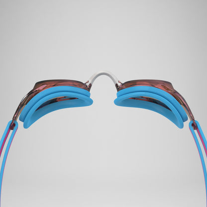 Speedo Junior Vanquisher 3.0 Mirror Goggles Pink/Blue