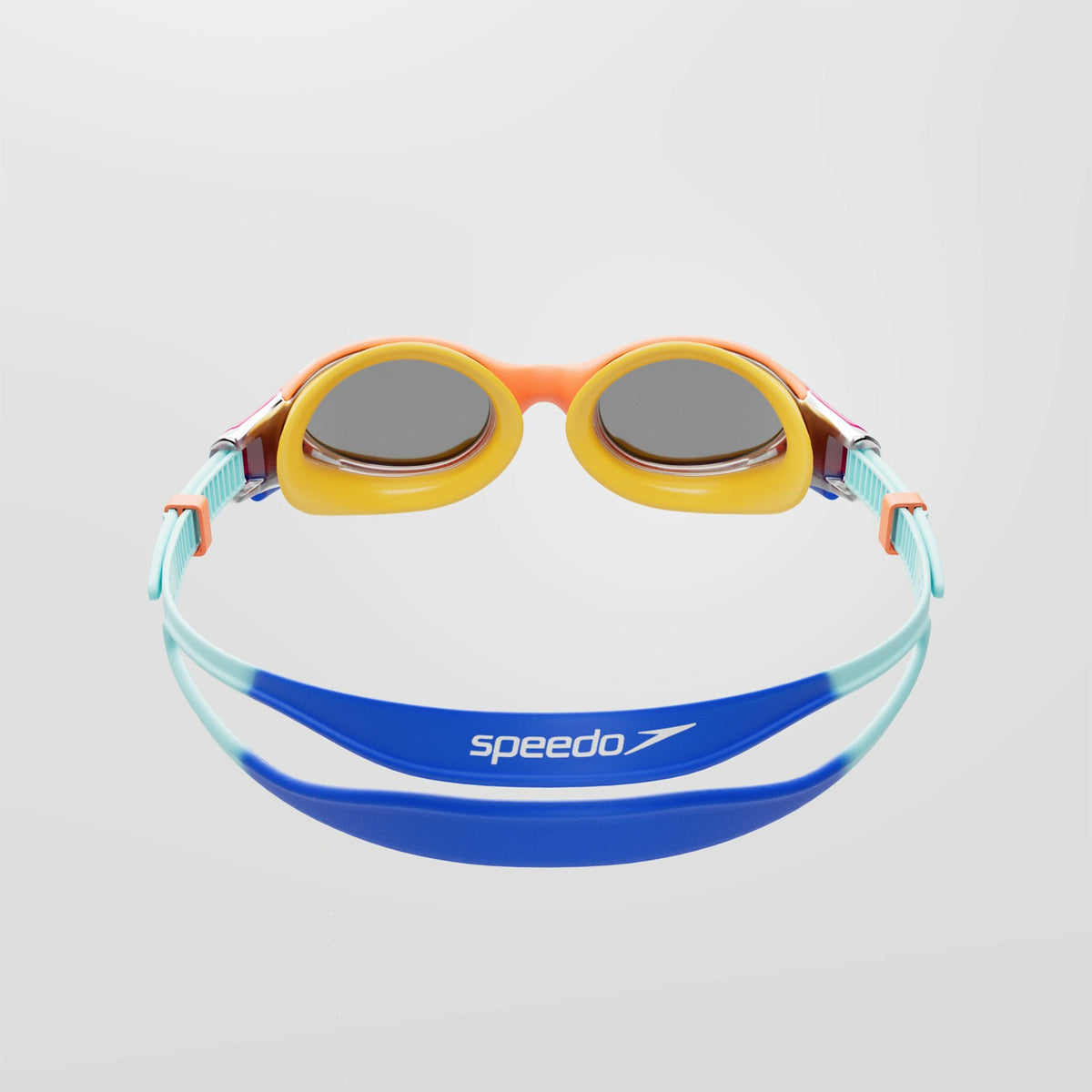 Speedo Biofuse 2.0 Mirror Junior Goggles Blue/Orange