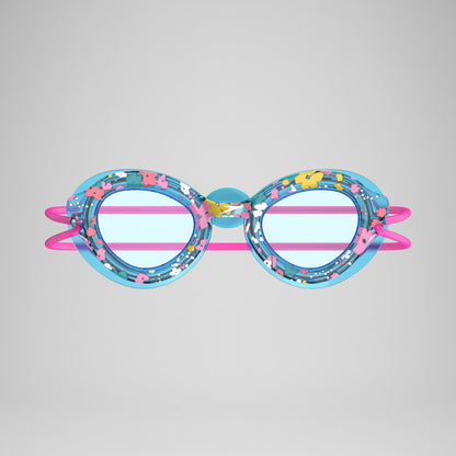 Speedo Kids Sunny G Pop Sea Shells Goggles Pink/Blue