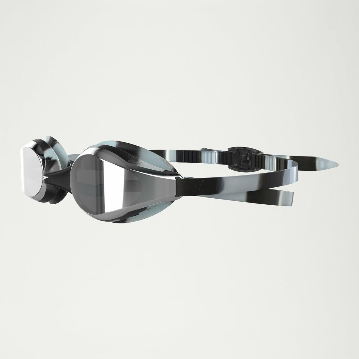 Speedo Junior Hyper Flyer Mirror Goggles Silver