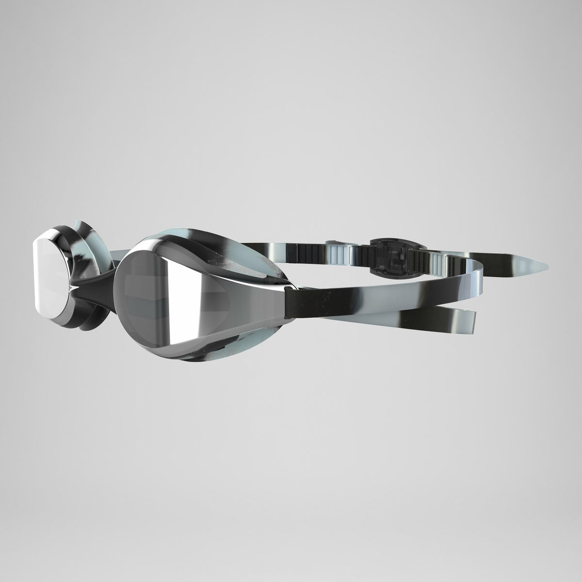 Speedo Junior Hyper Flyer Mirror Goggles Silver