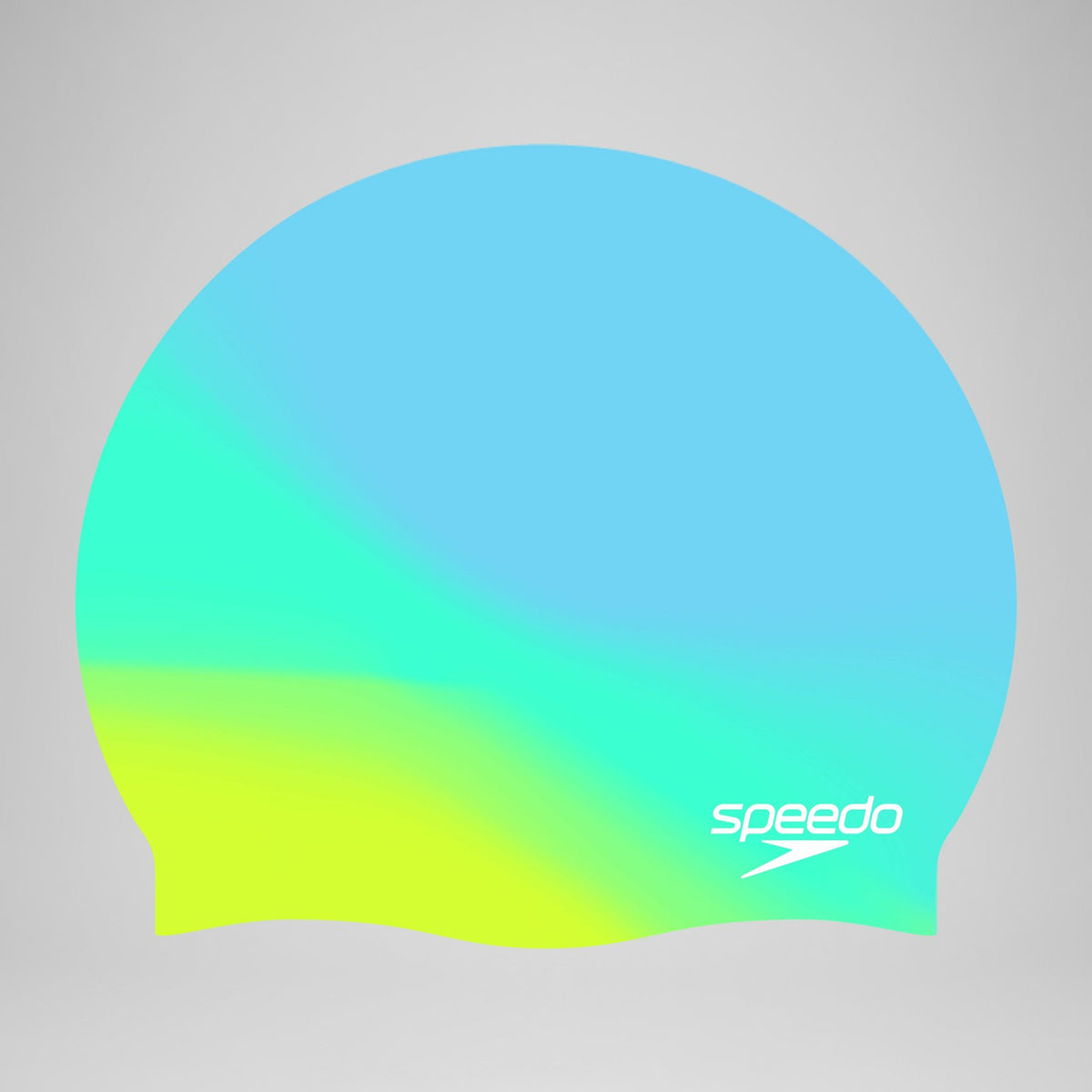 Speedo Junior Multi Colour Silicone Cap Blue