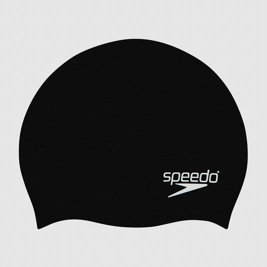 Speedo Unisex Junior Silicone Cap Black