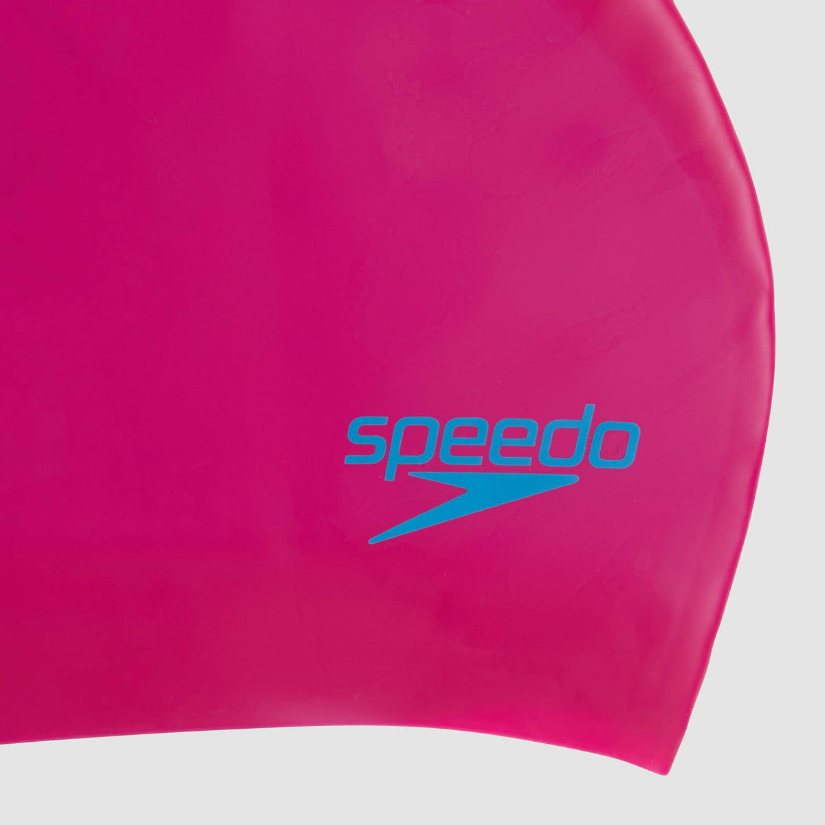 Speedo Junior Long Hair Silicone Cap Pink/Blue
