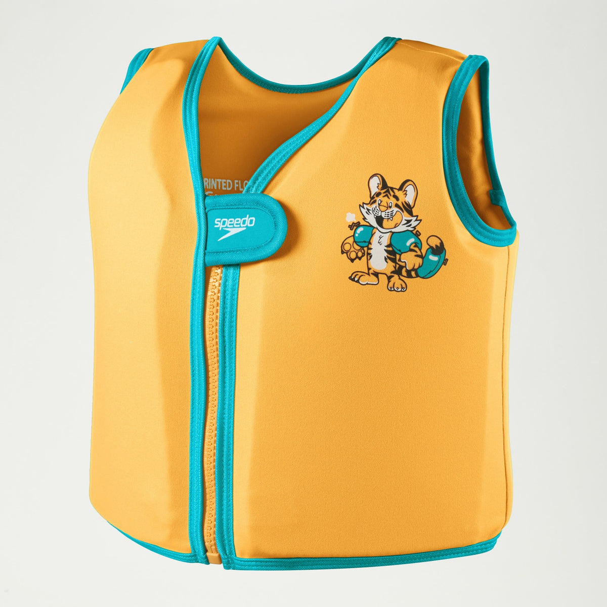 Speedo Infant Learn to Swim Aanadi Bengali Tiger Cub Float Vest Orange