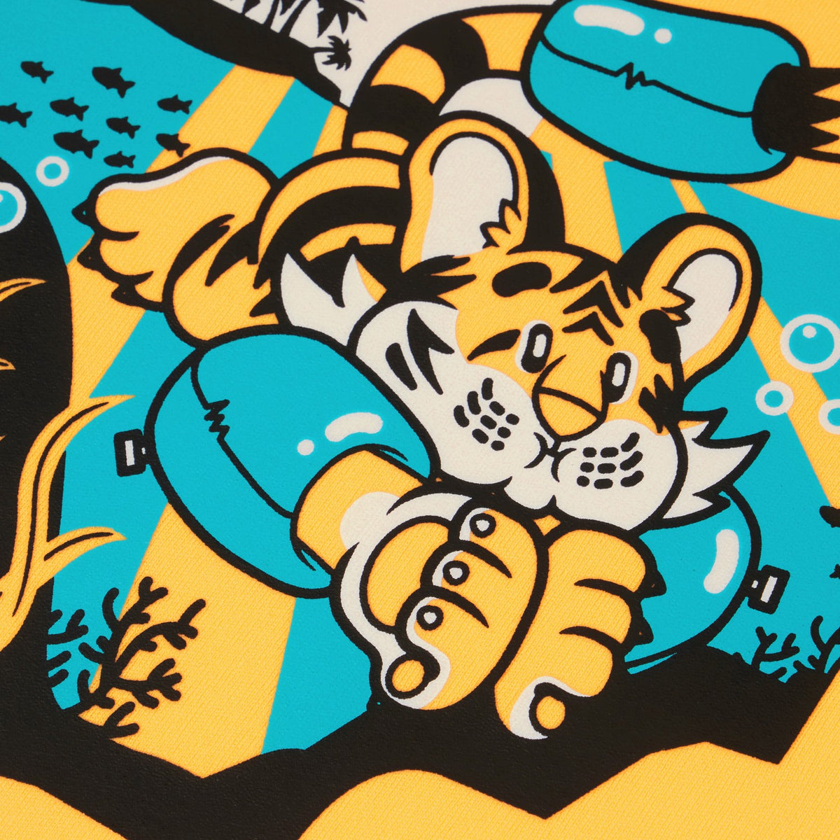 Speedo Infant Learn to Swim Aanadi Bengali Tiger Cub Float Vest Orange