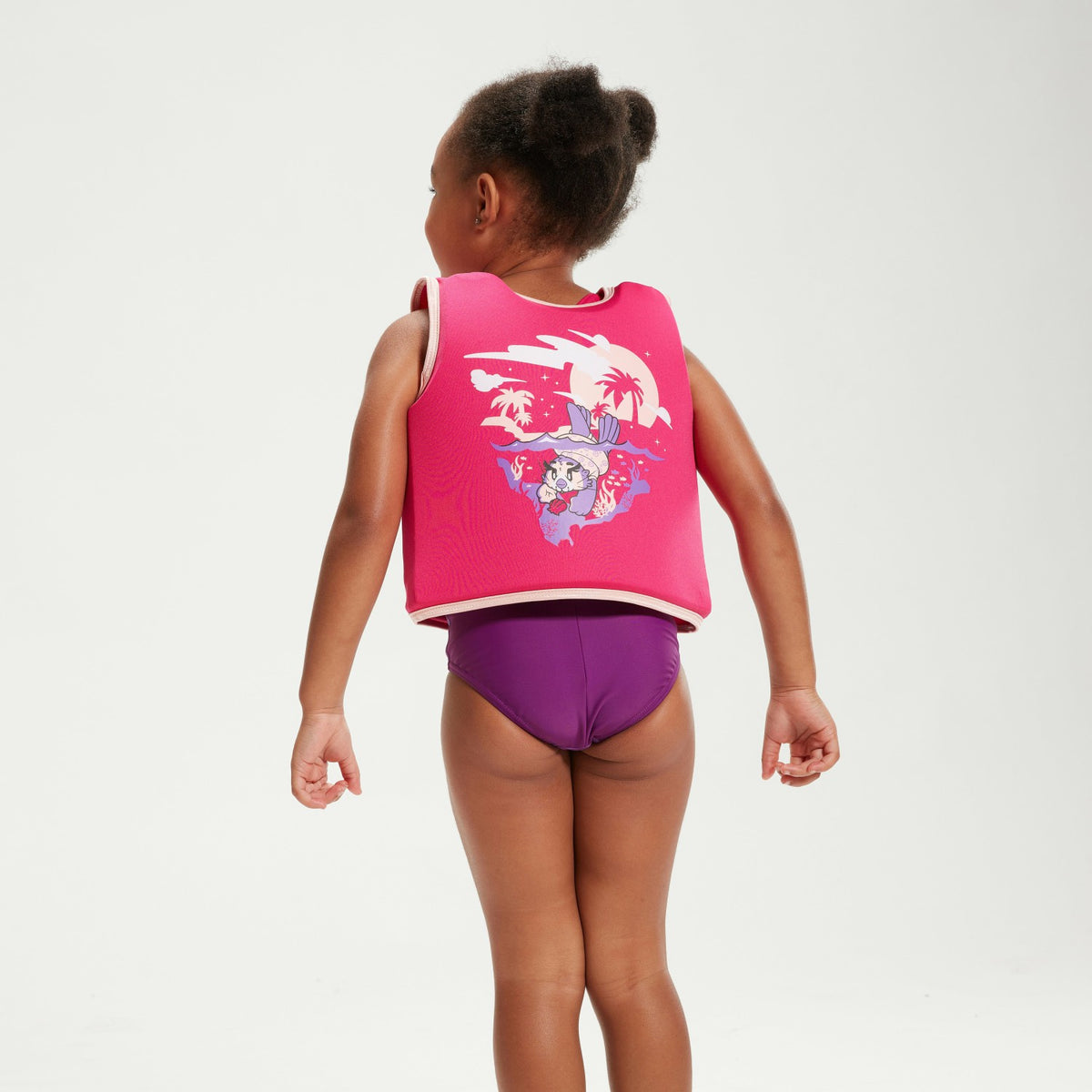 Speedo Infant Learn to Swim Aria Sea Otter Float Vest Pink