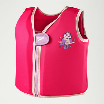 Speedo Infant Learn to Swim Aria Sea Otter Float Vest Pink