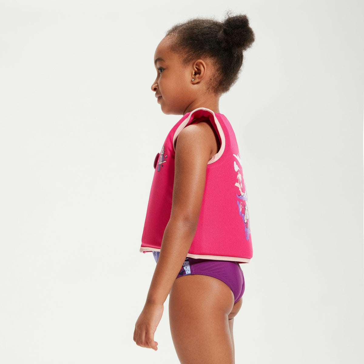Speedo Infant Learn to Swim Aria Sea Otter Float Vest Pink