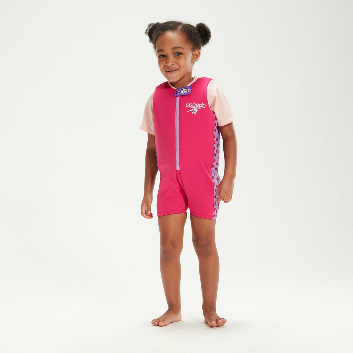 Speedo Infant Learn to Swim Aria Sea Otter Float Suit Pink