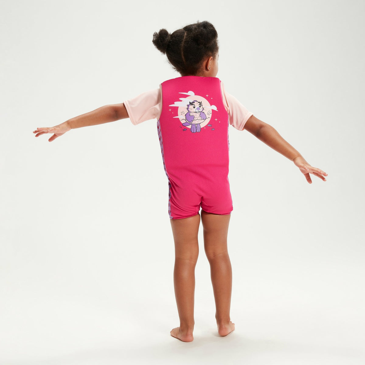 Speedo Infant Learn to Swim Aria Sea Otter Float Suit Pink