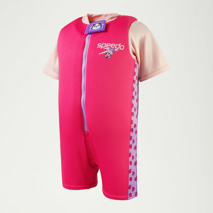 Speedo Infant Learn to Swim Aria Sea Otter Float Suit Pink