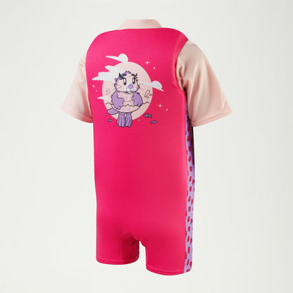 Speedo Infant Learn to Swim Aria Sea Otter Float Suit Pink