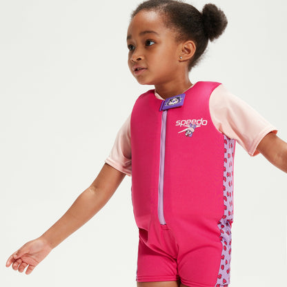 Speedo Infant Learn to Swim Aria Sea Otter Float Suit Pink
