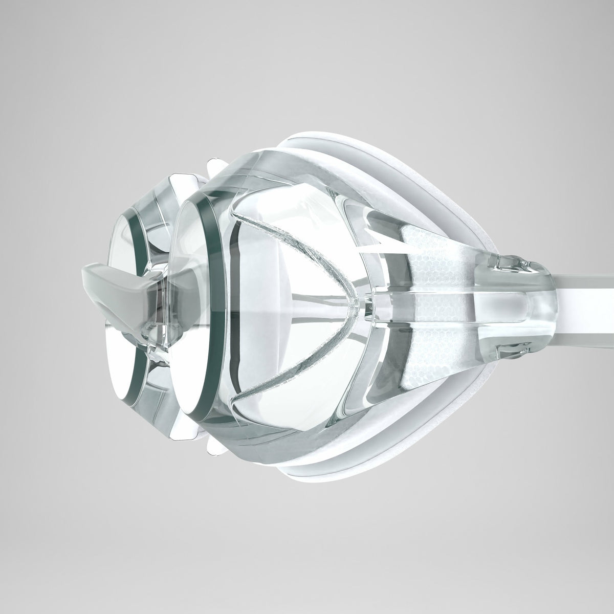 Speedo Adult Vanquisher 3.0 Optical Goggles White/Clear