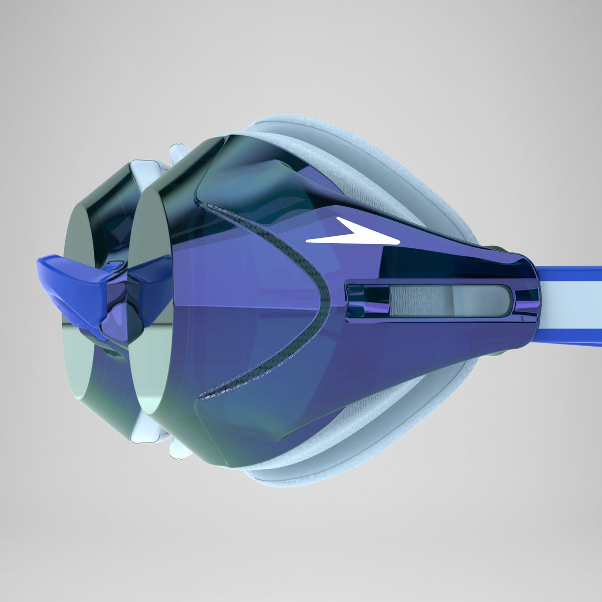 Speedo Adult Vanquisher 3.0 Mirror Goggles Blue
