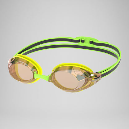 Speedo Adult Vanquisher 3.0 Mirror Goggles Yellow/Green