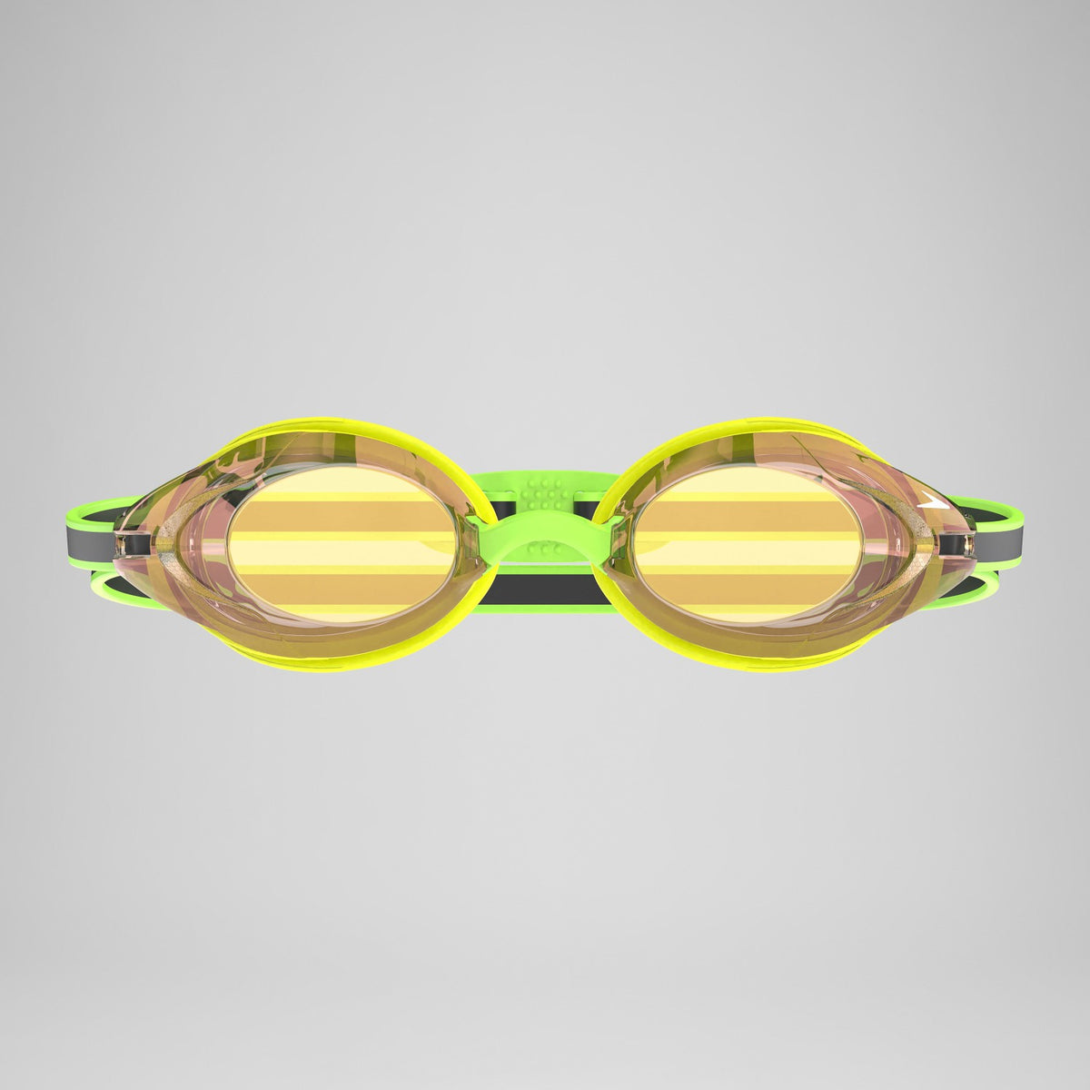 Speedo Adult Vanquisher 3.0 Mirror Goggles Yellow/Green
