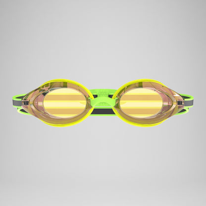 Speedo Adult Vanquisher 3.0 Mirror Goggles Yellow/Green