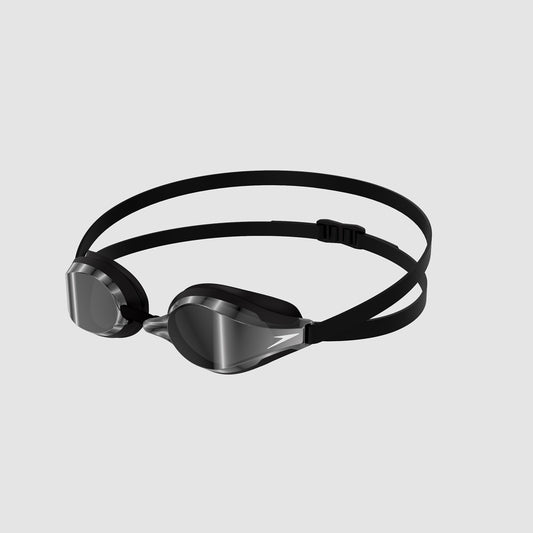 Speedo Adult Fastskin Speed Socket 2.0 Mirrored Goggles Black