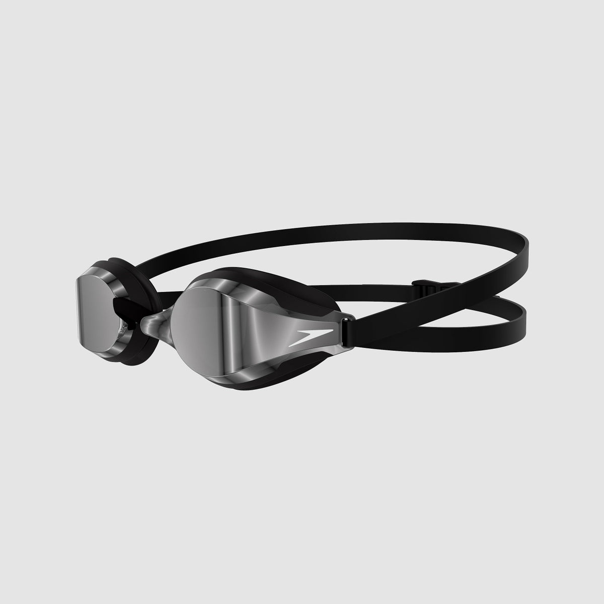 Speedo Adult Fastskin Speed Socket 2.0 Mirrored Goggles Black