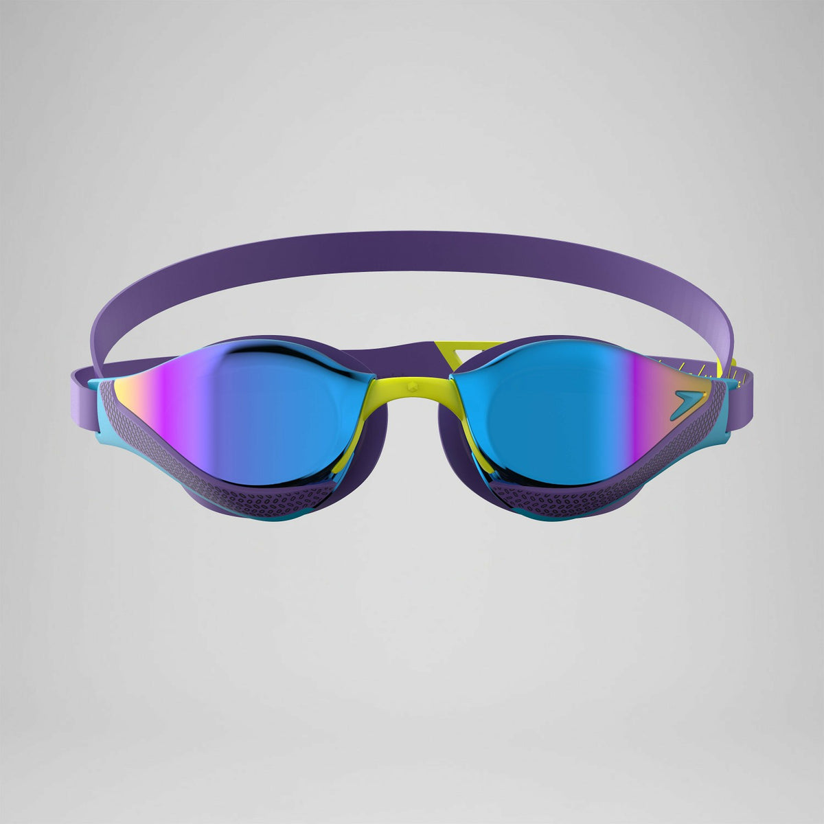 Speedo Adult Fastskin Pure Focus Mirrored Goggles Blue