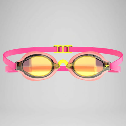 Speedo Adult Fastskin Speed Socket 2.0 Mirror Goggles Orange/Gold