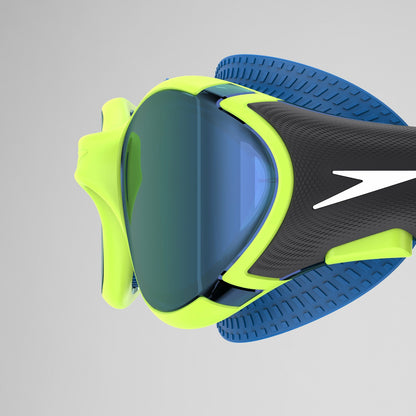 Speedo Adult Biofuse 2.0 Mirror Goggles Green/Blue