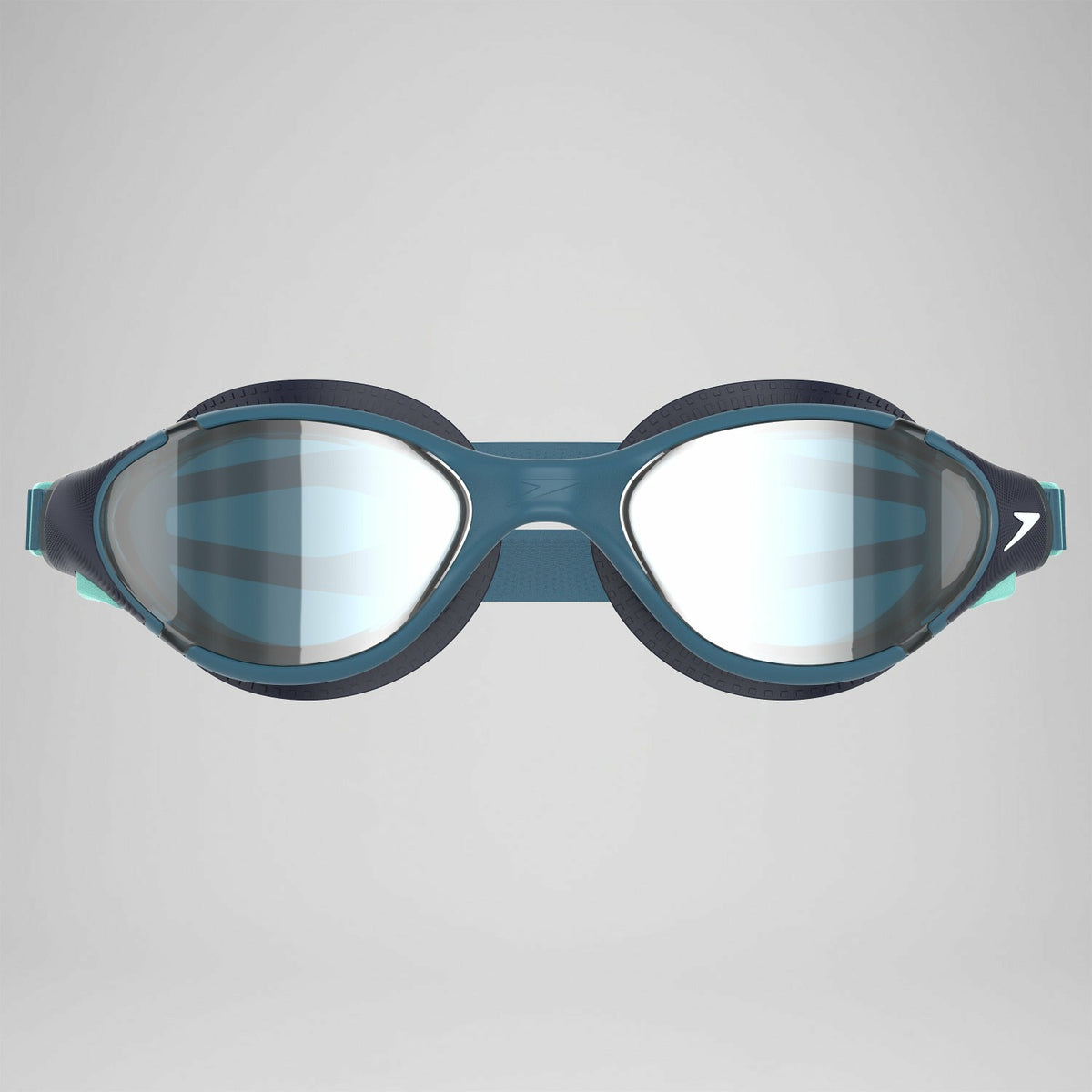Speedo Adult Biofuse 2.0 Mirror Goggles Blue/Silver