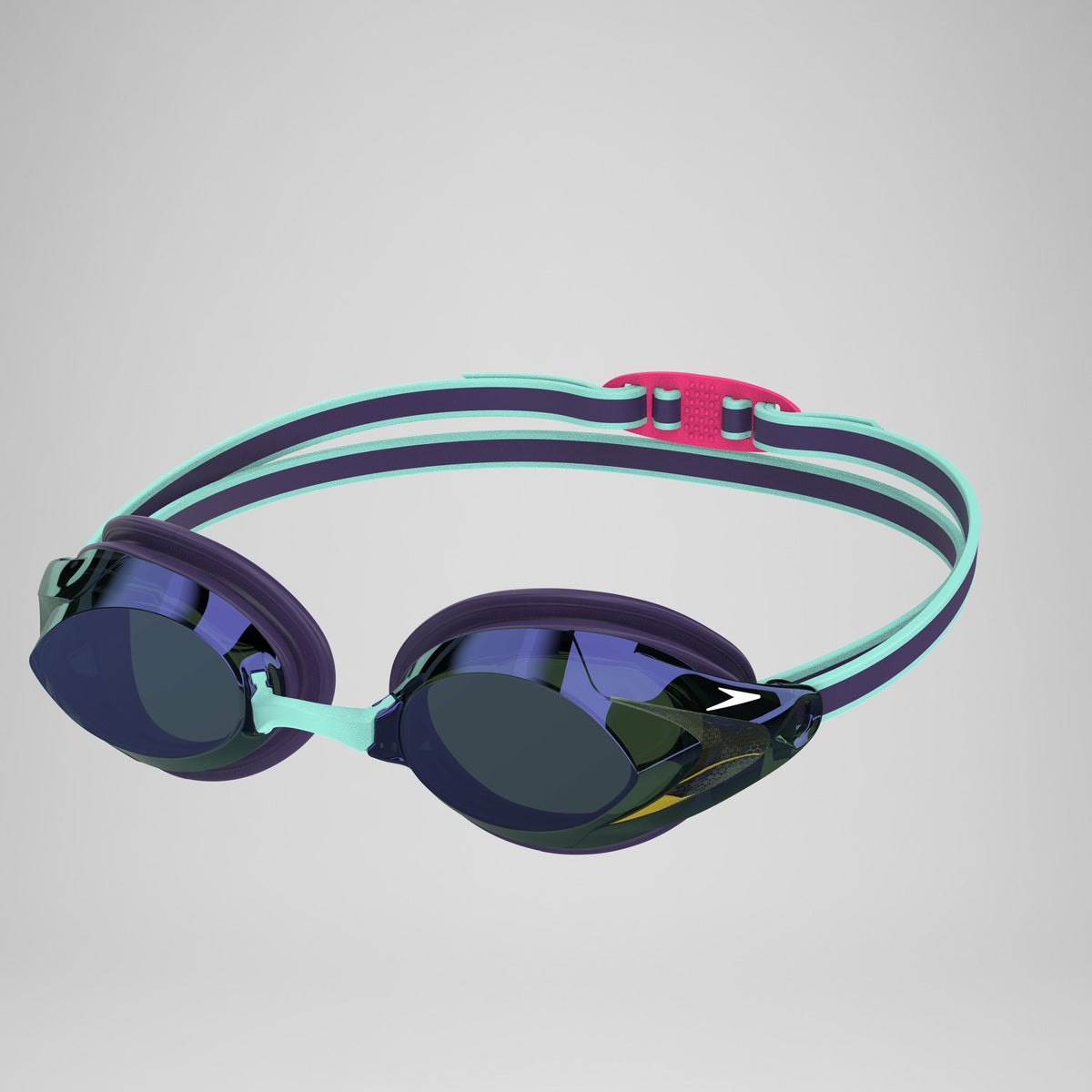 Speedo Vanquisher 3.0 Mirror Goggles Purple/Green